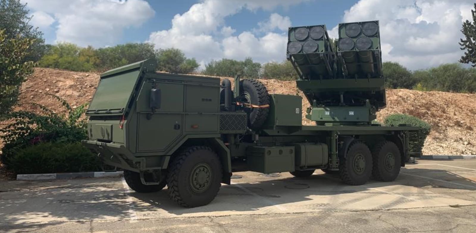 PULS Artillery rocket launchers credit: Elbit Systems