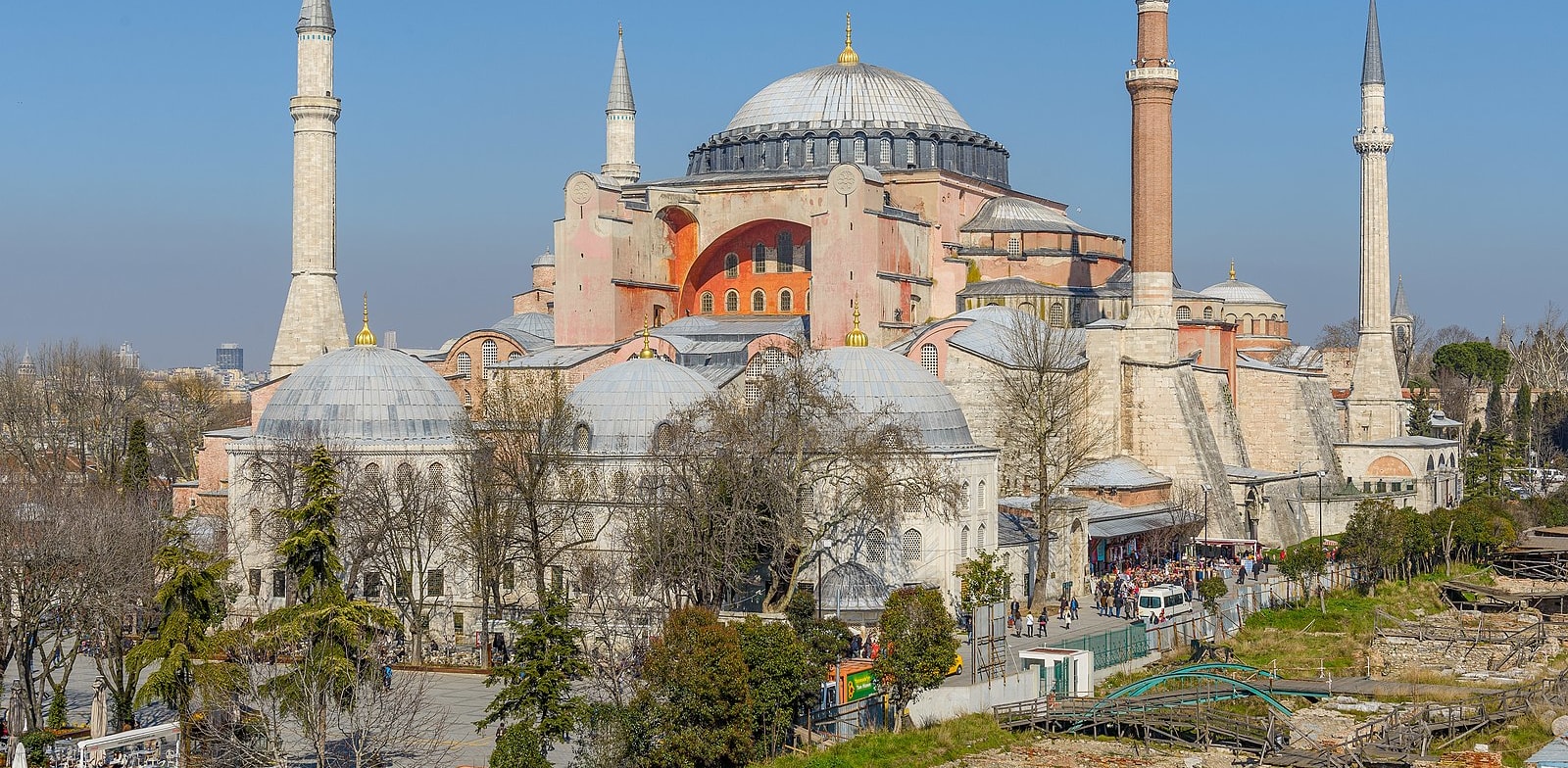 איה סופיה באיסטנבול. היה אחד המבנים המקורים הגדולים ביותר בעולם במשך אלף שנה / צילום: ויקיפדיה