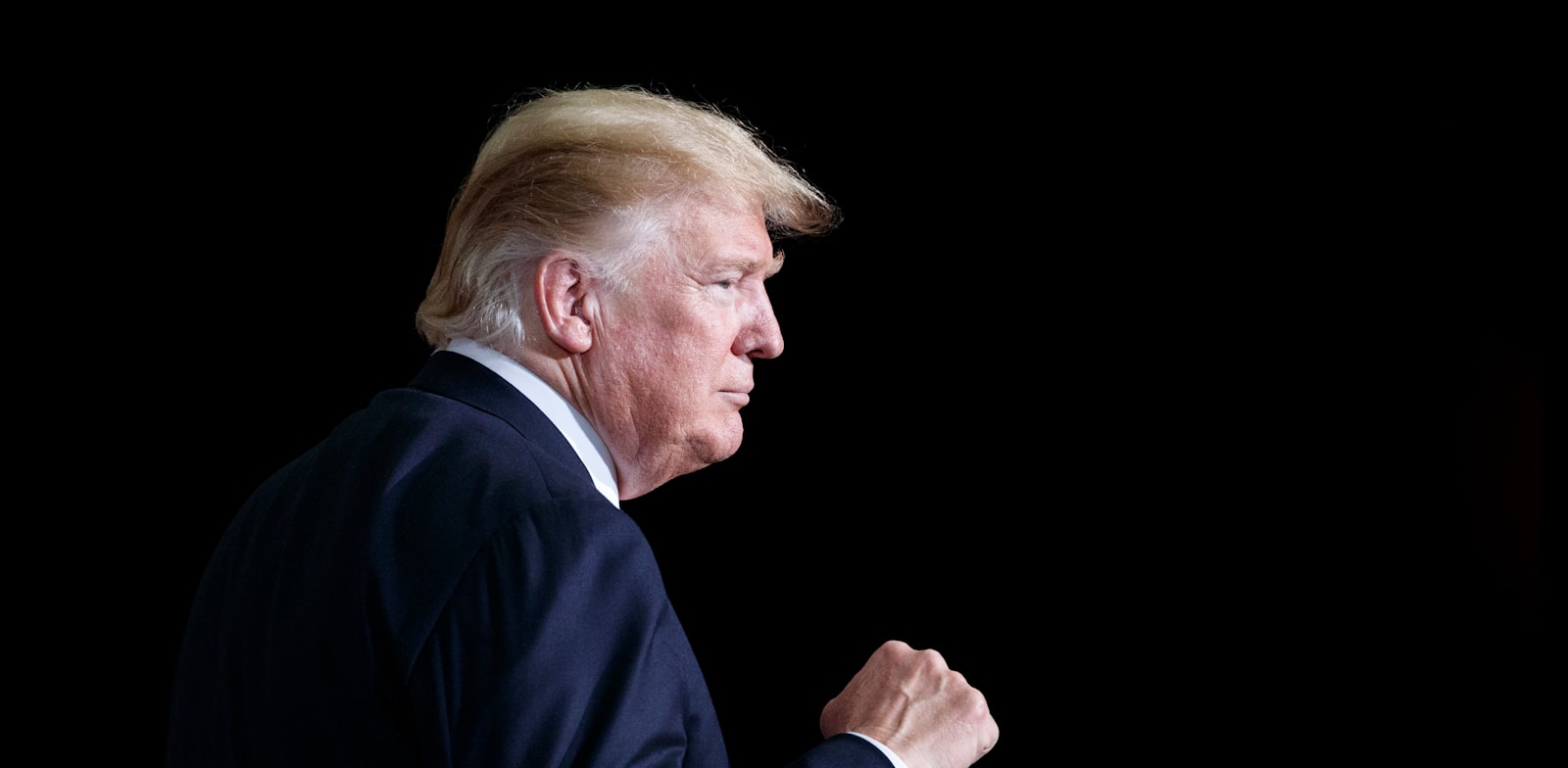 דונלד טראמפ. החוק הפדרלי אוסר על נשיא להוציא מסמכים כלשהם / צילום: Associated Press, Carolyn Kaster