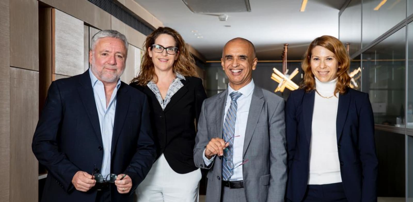 עורכי הדין אמיר חן, טל אייל-בוגר, אלדד כורש ואורית ישראלי / צילום: כפיר זיו