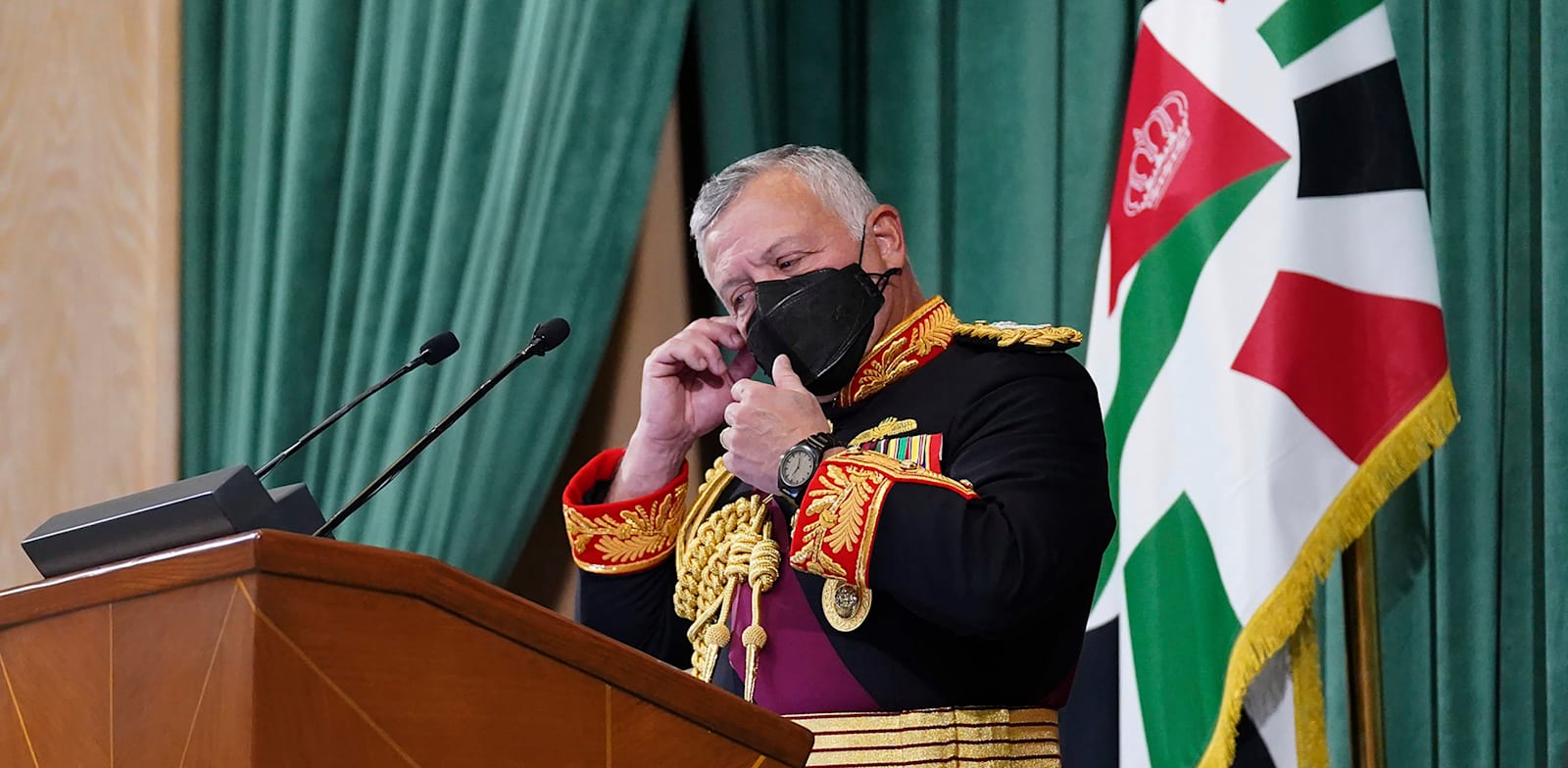עבדאללה מלך ירדן / צילום: Associated Press, Yousef Allan/The Royal Hashemite Court