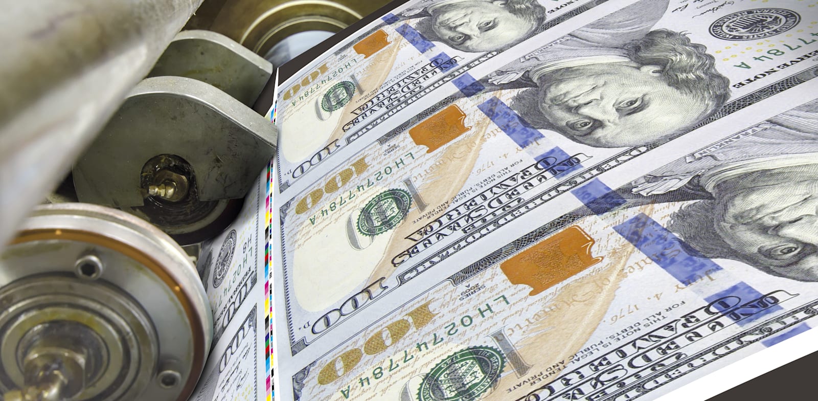 הדפסת דולרים בארה"ב / צילום: Shutterstock