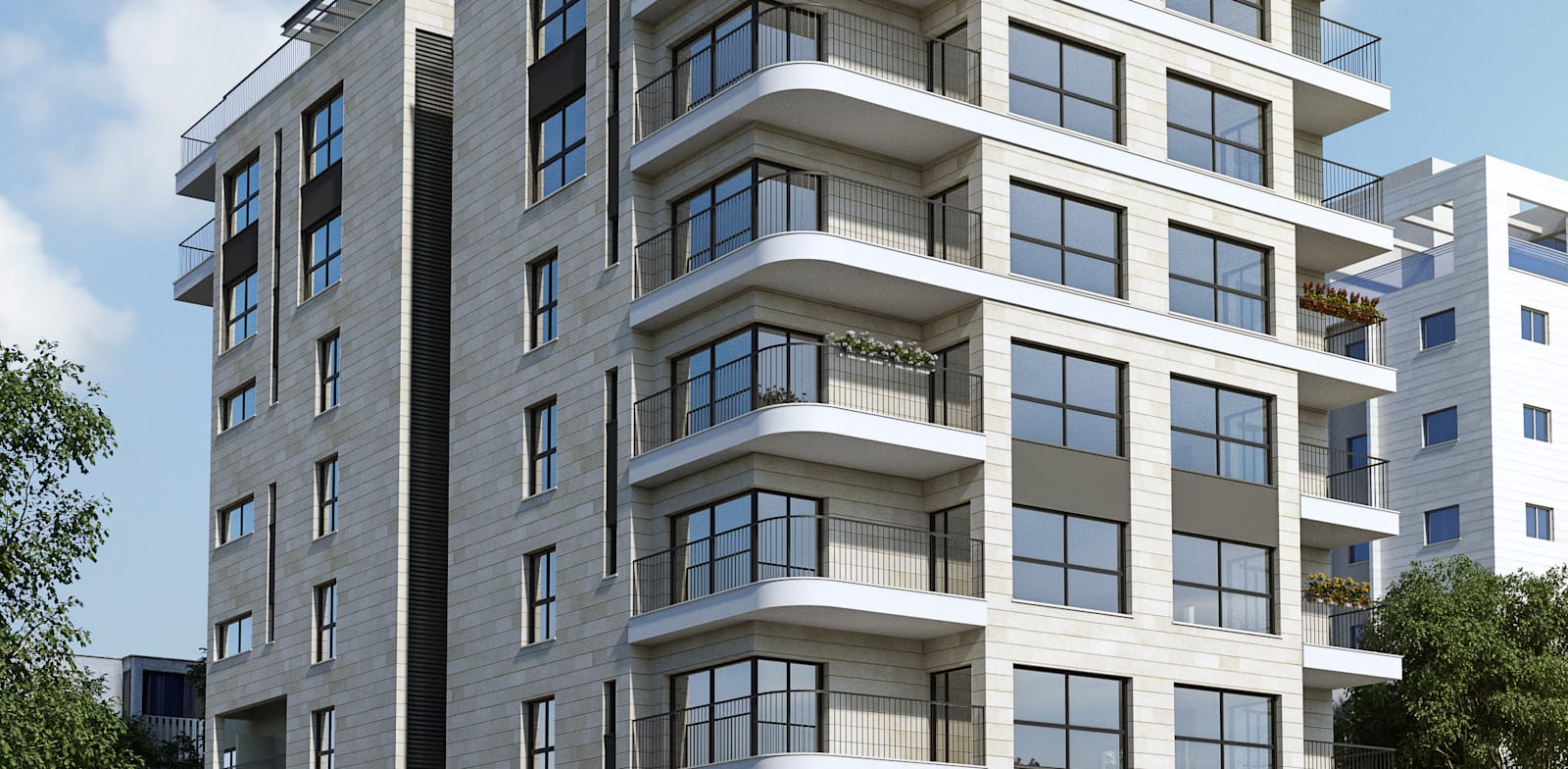 התחדשות עירונית בפנחס רוטנברג 64, רמת גן / צילום: astudio