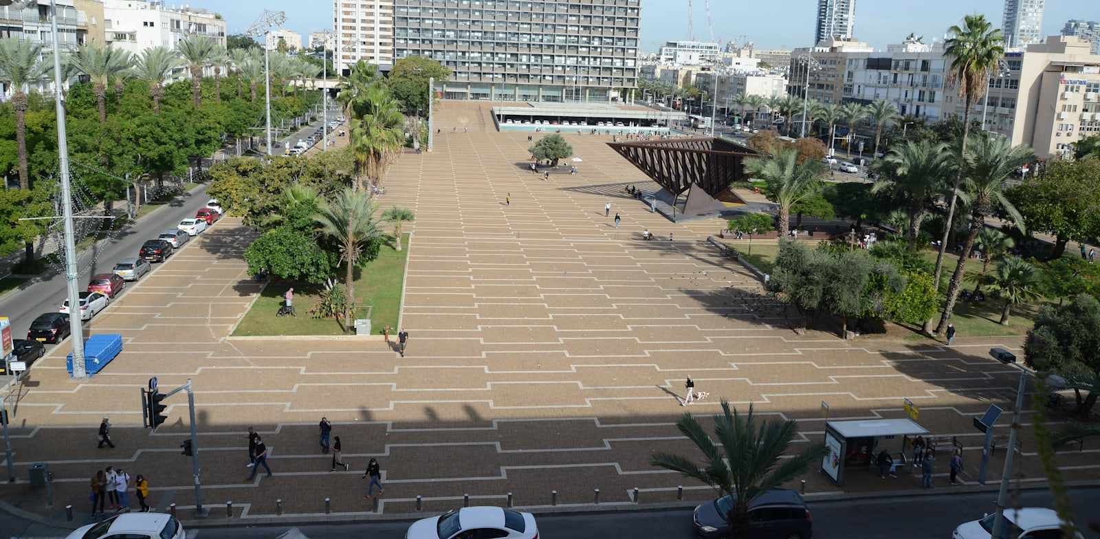 Kikar Rabin Tel Aviv Photo: Eyal Izhar