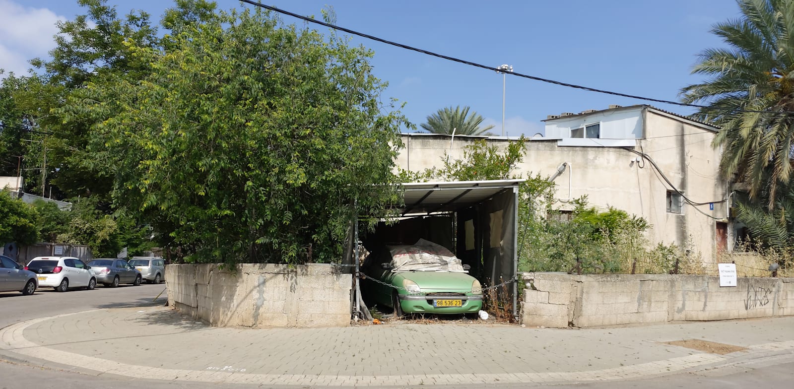 Tel Aviv's Ludvipol neighborhood Photo: Eyal Izhar