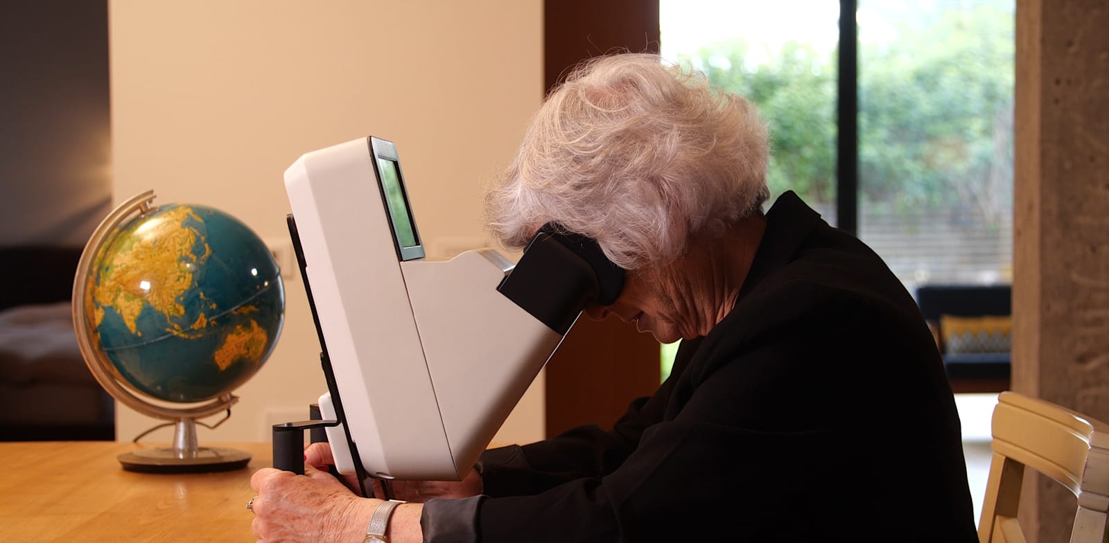 Patient testing device Photo: Notal Vision