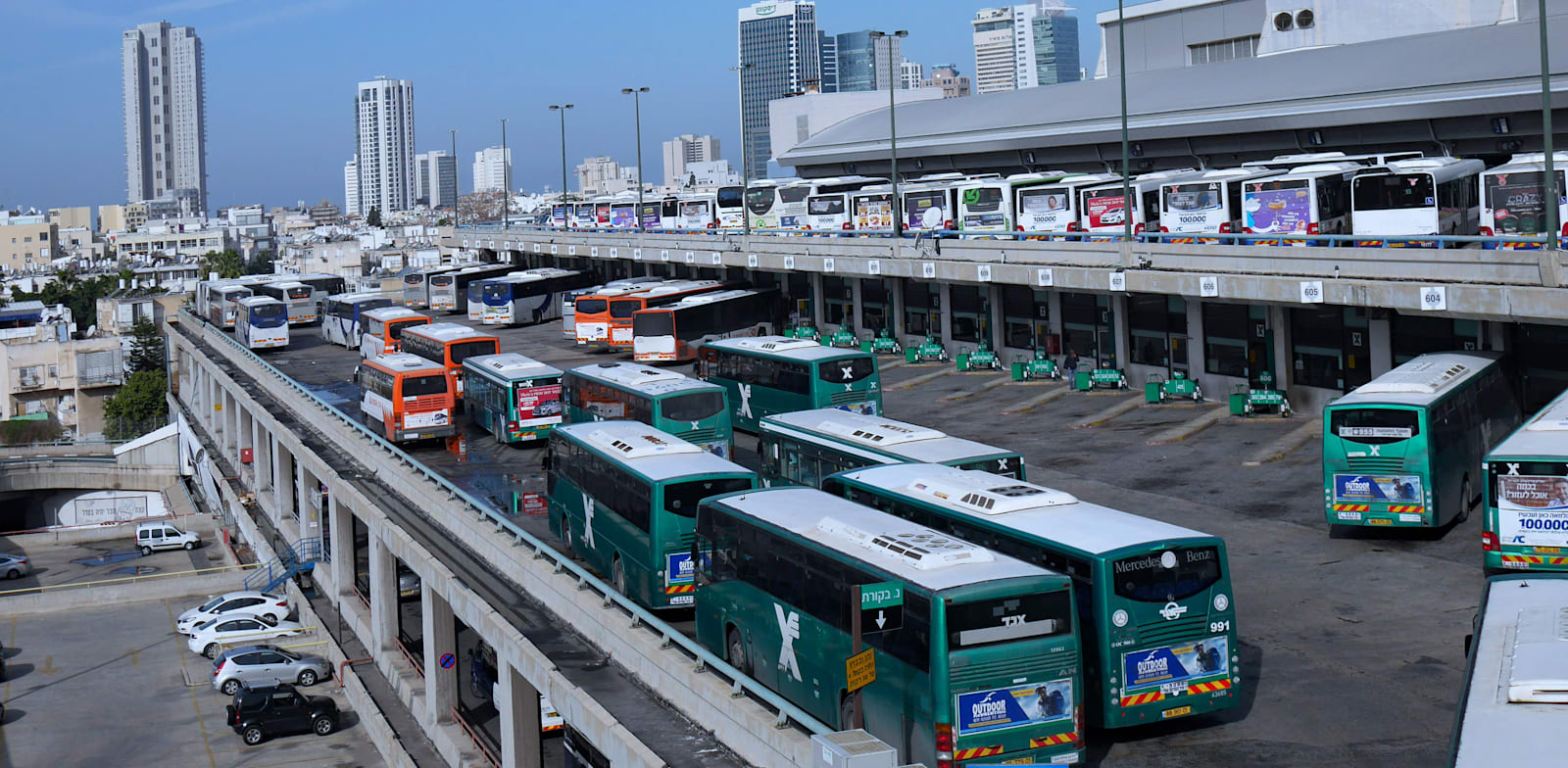 Tel Aviv Central Bus Station Photo: Shutterstock