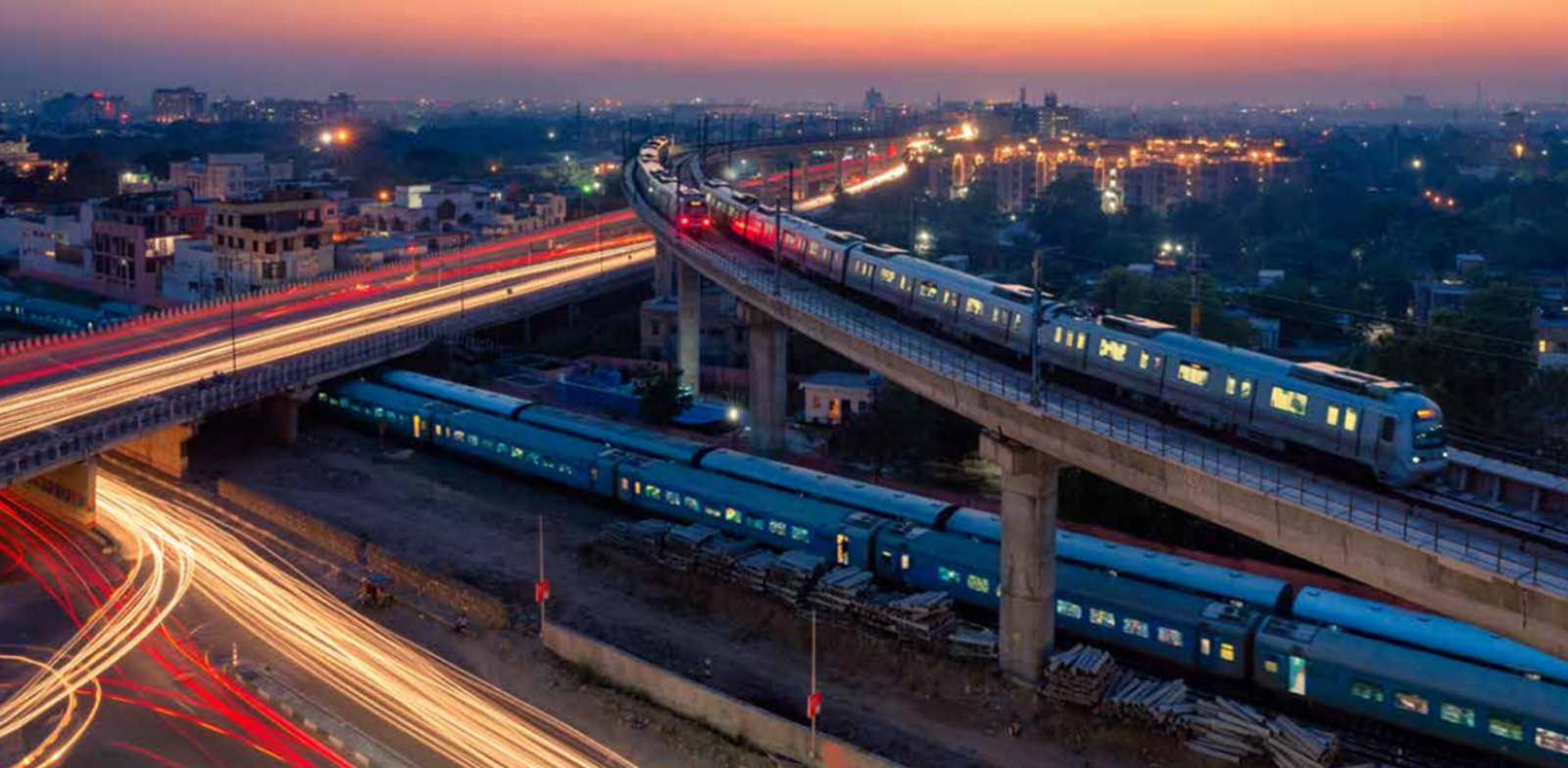 רכבות בהודו, המדינה מעודדת שיתופי פעולה עם יזמים בינלאומיים / מקור: Department of Economic Affairs of India, PPC Cell Infrastructure Division / צילום: באדיבות שגרירות הודו בישראל