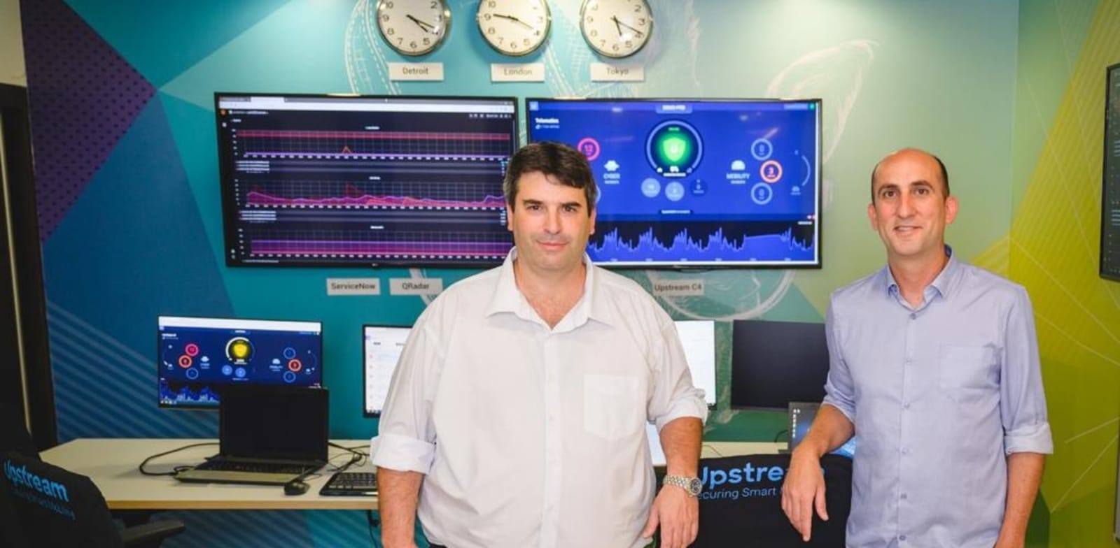 Upstream Security founders Photo: Yarin Tarnos