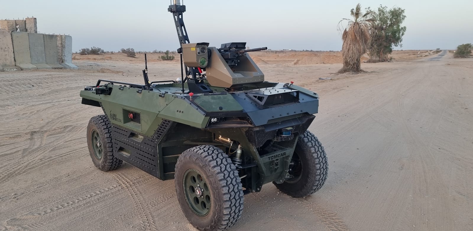 Israel Aerospace off-road robot vehicle Photo: IAI