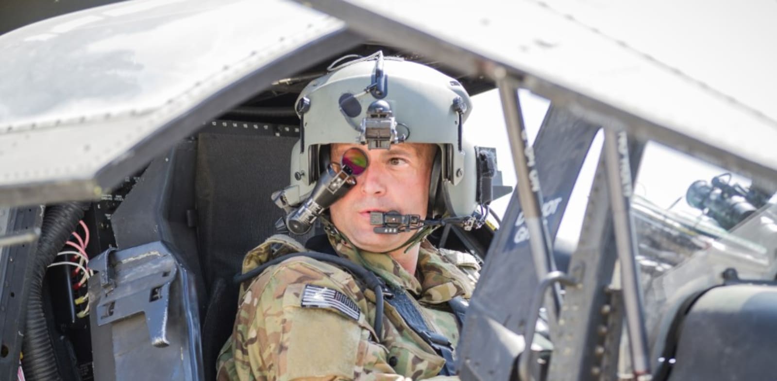 Apache pilot's helmet Photo: Elbit Systems