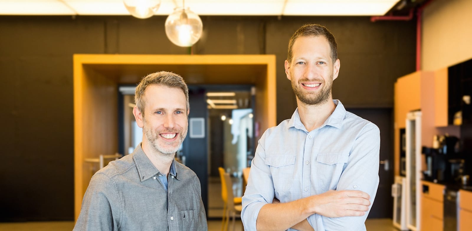 Erez Berkman and Aviad Mor Photo: Nir Slakman