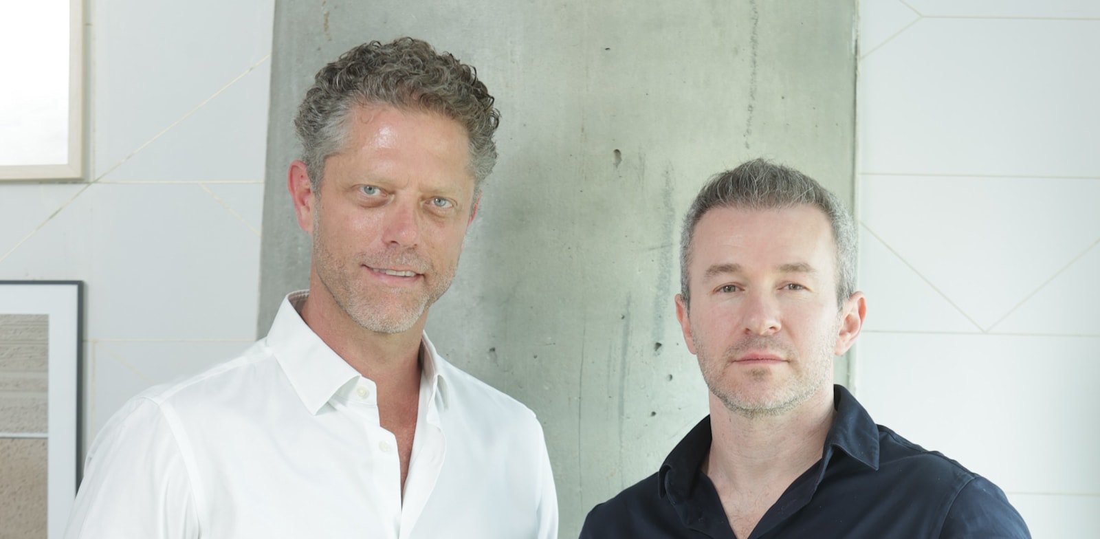 Andrey Yashunsky and Arnon Shiboleth Photo: Alon Yakhin