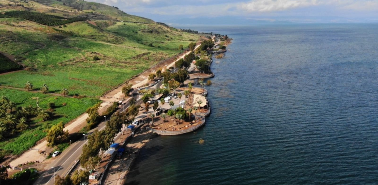 Kinneret credit: Shai Mizrachi, Kinneret Cities Assn.