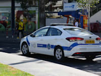 רכב של פיקוח עירוני בת"א / צילום: איל יצהר