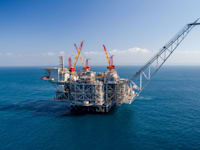 אסדת קידוח לוויתן 3 / צילום: אלבטרוס