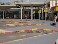 התחנה המרכזית בטבריה. אחת מהתחנות שמימון דורש לפנות / צילום: אייל מרגולין