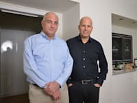 רפי ליפא וגל עמית / צילום: תמר מצפי