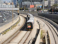 מסילות רכבת ישראל באיילון / צילום: איל יצהר