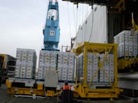 משלוח יצוא בנמל אשדוד / צילום: תמר מצפי