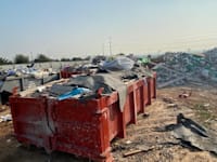 מושב נווה ימין - פעילות בלתי חוקית של פסולת / צילום: דוברות משרד המשפטים