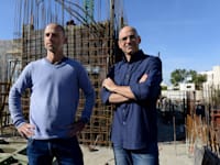 המנכ”לים של אקו סיטי נדל”ן, אילי בר ודודו רשף / צילום: איל יצהר