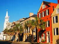 צ'רלסטון.  "הבית הצבעוני קופץ מהדף" / צילום: Shutterstock