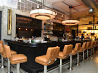מסעדה מסעדת מגזינו , אוכל מנות מזון / צילום: תמר מצפי