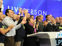 בכירי חברת לייבפרסון / צילום: Nasdaq OMX