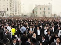 עצרת ההמונים החרדית במחאה על חוק הגיוס + הפגנה של חרדים - ירושלים / צילום: אוריה תדמור
