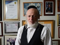 יהודה משי זהב - פעיל חרדי , מייסד ויו"ר זק"א / צילום: איל יצהר