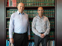 עו"ד גיל אורן ועו"ד אמנון לורך / צילום: כדיה לוי