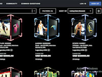 צילום מסך מאתר NBA top shot