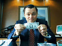 לאונרדו די קפריו בסרט "הזאב מוול סטריט" / צילום: מתוך הסרט