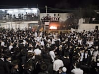 ל"ג בעומר במירון לפני הקורונה. התקהלות של חצי מיליון בשגרה / צילום: Associated Press
