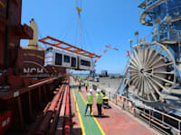 פריקת קרונות בנמל אשדוד / צילום: דוברות רכבת ישראל