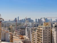 בנייה בצפון תל אביב / צילום: Shutterstock