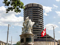 הבנק להסדרי סליקה בינ''ל בשווייץ. ההפקדות של הגרמנים בשוויץ זינקו ב-5 מיליארד דולר / צילום: Shutterstock