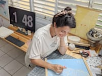 ירדן עובד-משולם, בעלים של "קדיה", סטודיו לאיור ועיצוב / צילום: עומרי משולם