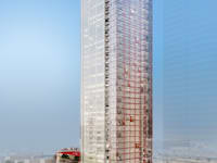 הדמייה של מגדל בנק הפועלים בפרויקט ויתניה תל אביב / צילום: ישר אדריכלים