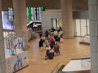 אולם הכניסה בנתב''ג / צילום: יוסי זמיר