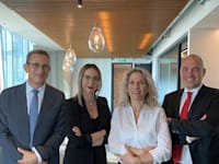 מימין: אילן גרזי, נועה כרמל, מאשה ברקוביץ ואייל נייגר / צילום: הילה לוי