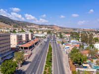 קריית שמונה / צילום: Shutterstock, StockStudio Aerials