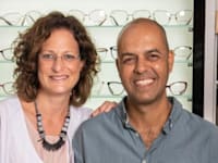 ורד ודורון בוטח בעלי אופטיקה בוטח / צילום: יואב בלום