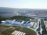 מרכז לוגיסטיקה והפצה של פוקס, בית שמש. כשהשוק בוער, קשה להעריך במדויק כמה שווה דונם קרקע שמיועדת ללוגיסטיקה / הדמיה: evolve media