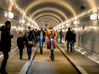 הקורונה בהמבורג / צילום: Associated Press, Michael Probst