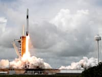 משגר פאלקון 9 של SpaceX / צילום: Associated Press, John Raoux