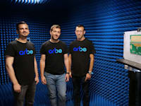 קובי מרנקו, ד''ר נעם ארקינד ועוז פיקסמן, מייסדי Arbe / צילום: יח''צ Arbe