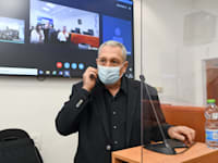 ניר חפץ מעיד במשפט נתניהו / צילום: רפי קוץ