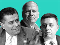 אבי גבאי, שלמה רודב, חיים סבן / צילום: כדיה לוי, תמר מצפי